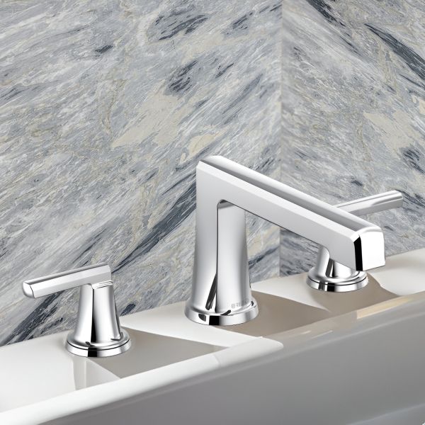 Brizo Levoir Two-Handle Deck-Mount Roman Tub Faucet Trim with