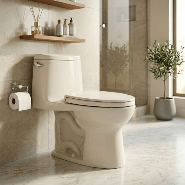 TOTO UltraMax II Elongated One-Piece Toilet with SS124 SoftClose