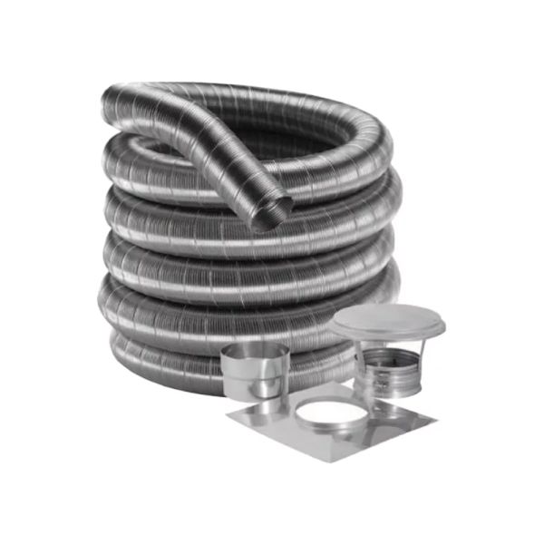 M&G DuraVent DuraFlex 304 Basic Chimney Relining Kit, 6