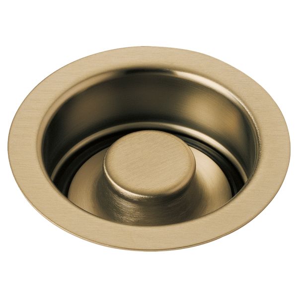 Delta Kitchen Disposal Flange and Stopper, Champagne Bronze - 72030-CZ