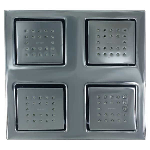 Kohler Watertile 9-7/8in Ceiling-Mount Rain Shower Head with Four