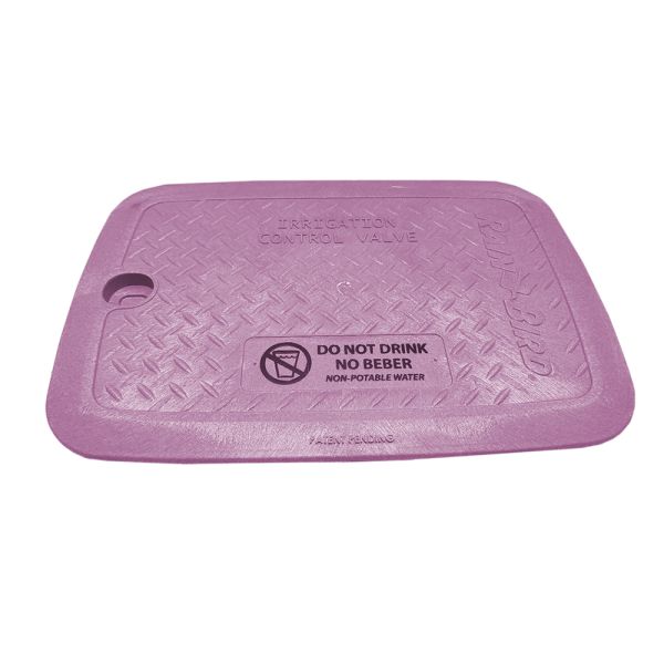 Rain Bird Purple Non-Potable Lid for Standard Valve Box, Lid Only