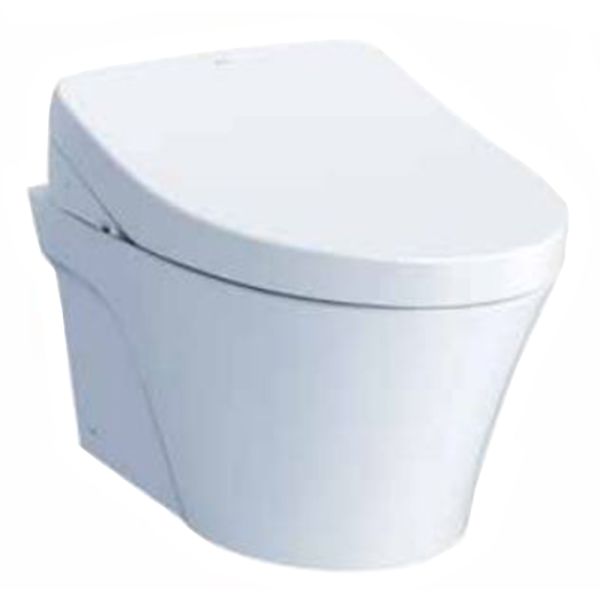 TOTO AP Skirted Wall-Hung Elongated Toilet Bowl, Washlet+ Ready