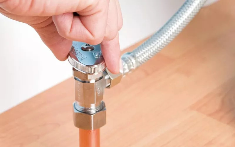 connecting a water supply lines