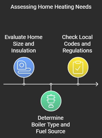 infographic for assessing your home heating needs