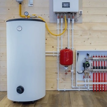 image of a boiler setup