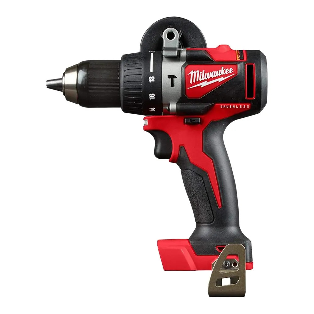 Milwaukee M18 Brushless Cordless 1 2 Hammer Drill and 7 1 4 Circular Saw Combo Kit with 2 4.0 Ah Batteries 2992 22