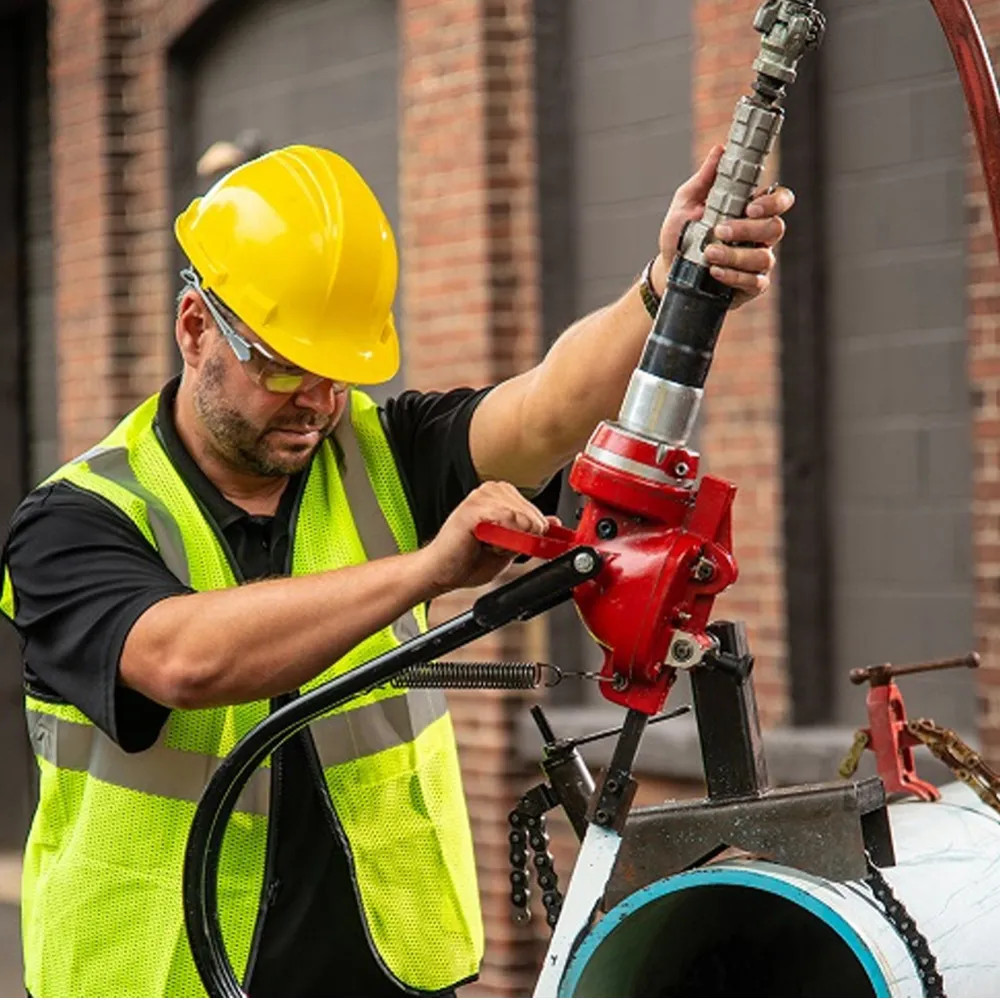 REED 2HP 1.5kW Saw It Pneumatic Reciprocating Saw with Safety Deadman Switch for Up to 24in Pipe Diameter 07620 SAWITSD2