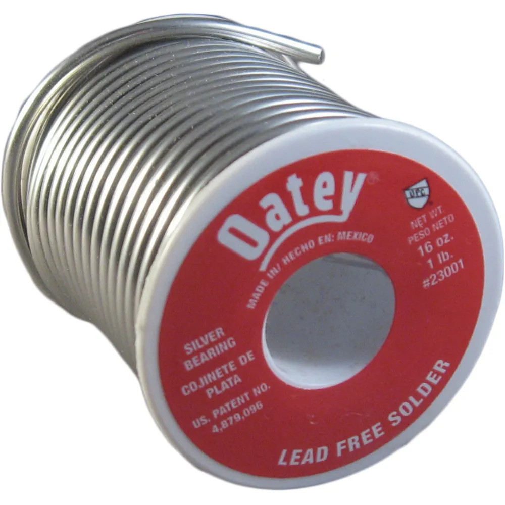 Oatey 23001 1 Pound Silver Wire Solder PlumbersStock