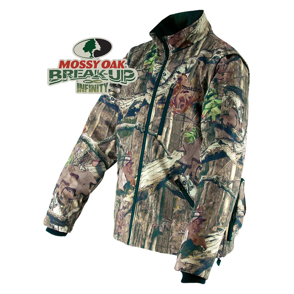 Makita 3XL 18V LXT Lithium Ion Cordless Camo Mossy Oak Heated Jacket DCJ201Z3XL