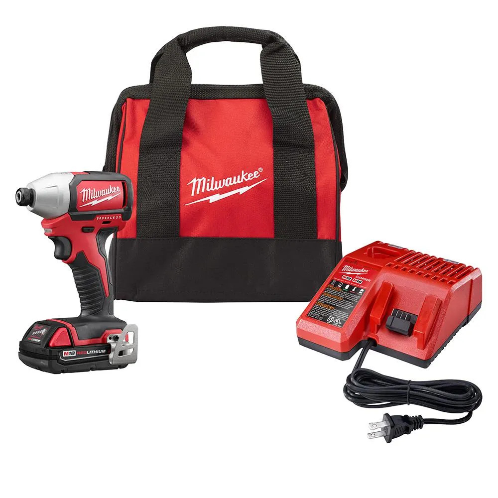 Milwaukee 2750 21P M18 Brushless Compact Impact Driver Kit
