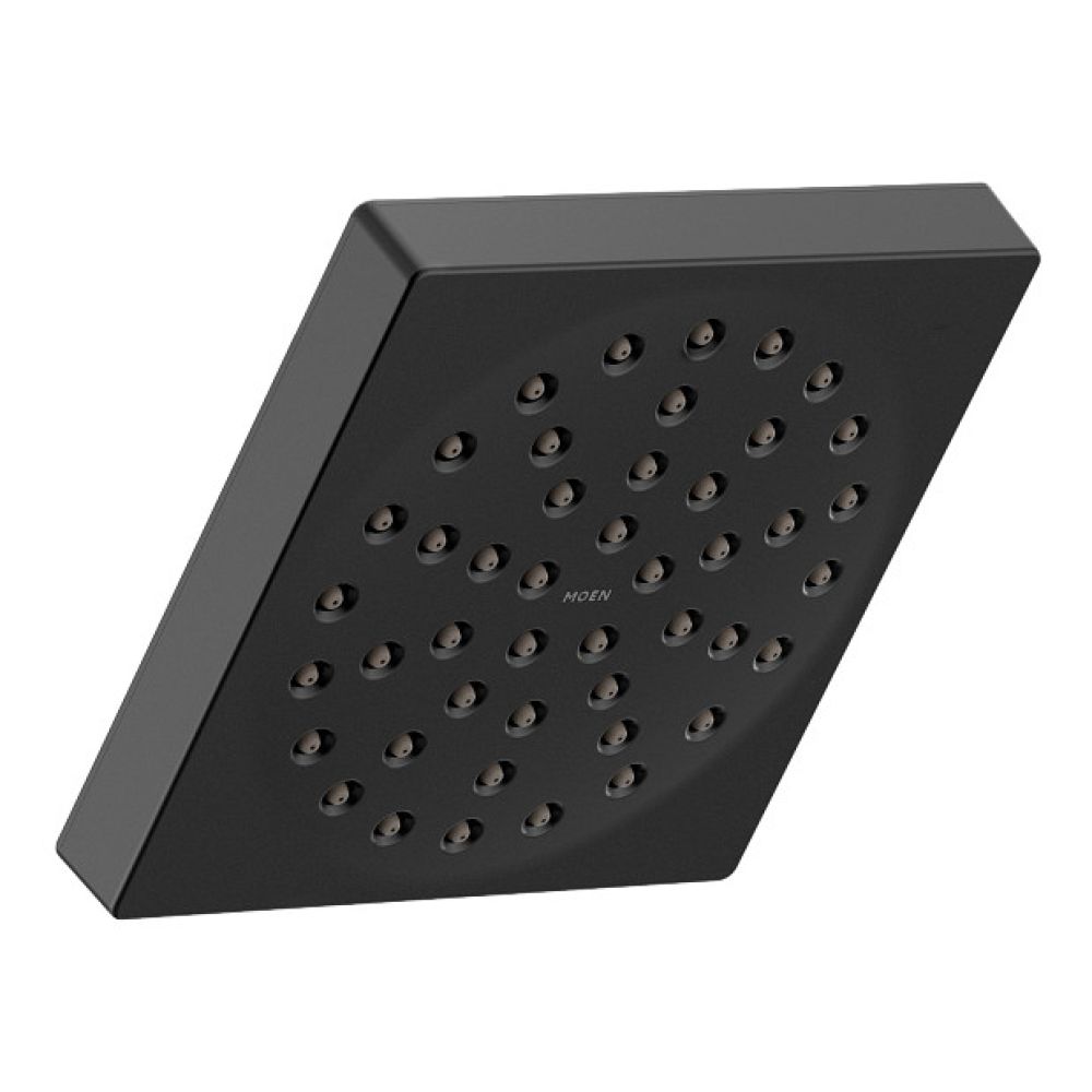 moen 90 degree rainshower head in matte black product image