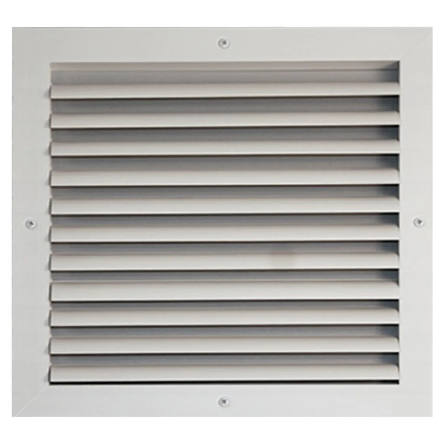 Shoemaker CB10-8X8 8X8 Soft White One-Way Adjustable Curved Blade Diffuser (Aluminum) - Shoemaker CB10
