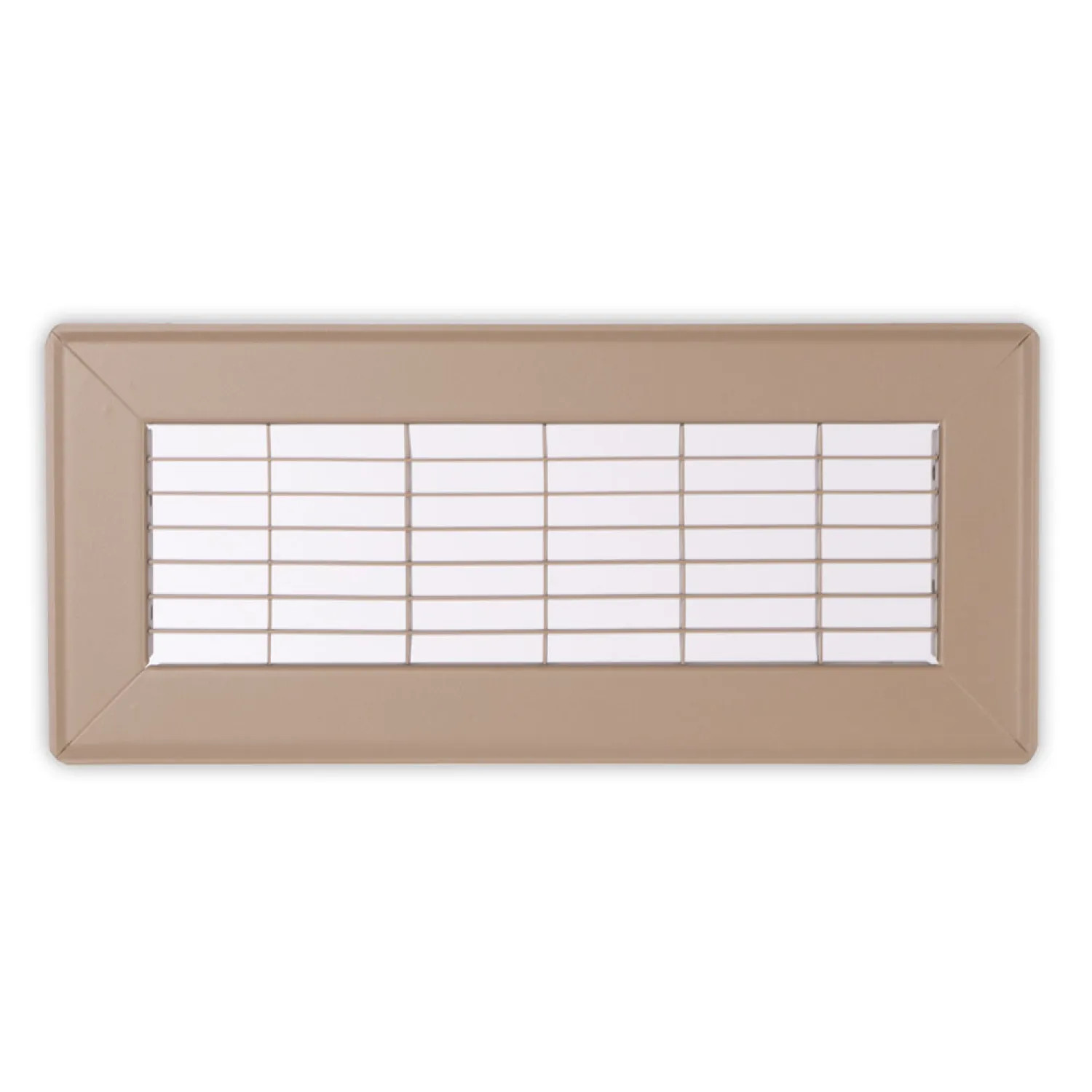 Shoemaker 1600-12X36 12x36 Driftwood Tan Vent Cover (Steel Honeycomb Construction) - Shoemaker 1600-12X36