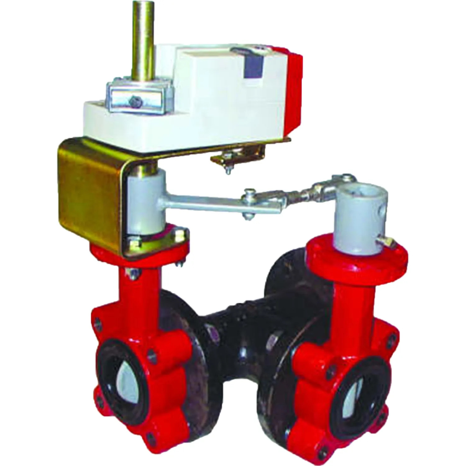 Honeywell VFF3MW1YES HoneywellVFF3MW1YES  3-WAY (A-B-AB) 8 Inch Flanged Butterfly Valve
