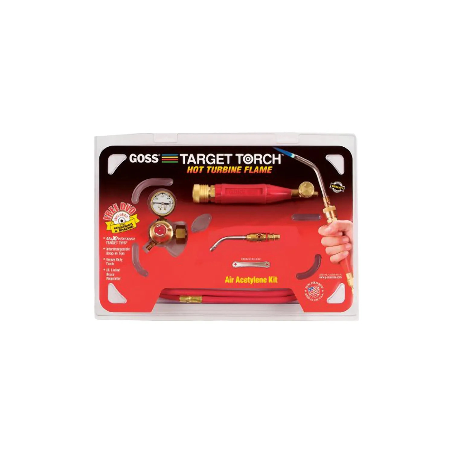 Goss KX-10B Goss KX-10B Acetylene Regulator Kit