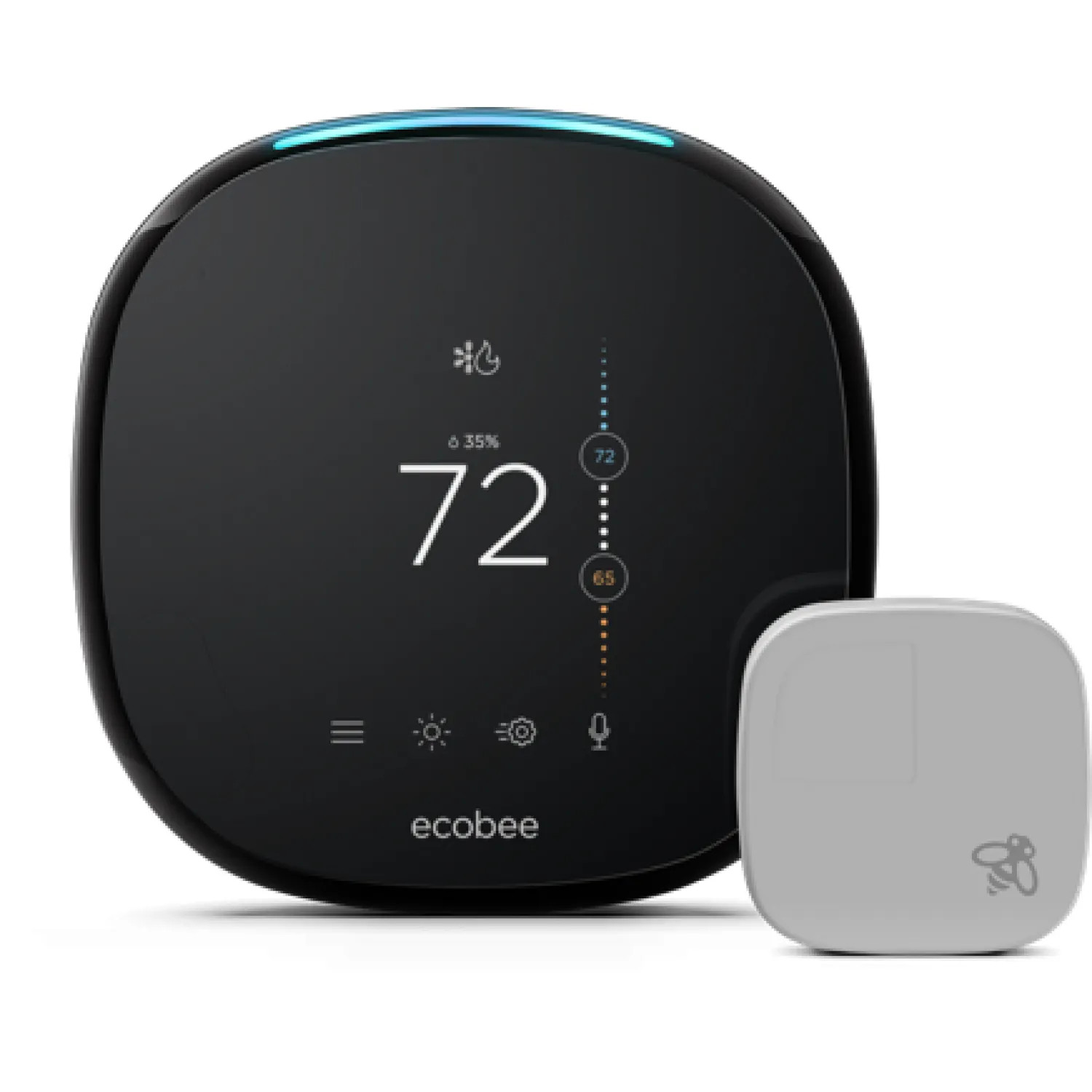 Ecobee EB-STATE4P-01 ecobee4 Smart Thermostat w/ Built-In Alexa and Room Sensor - EB-STATE4-01