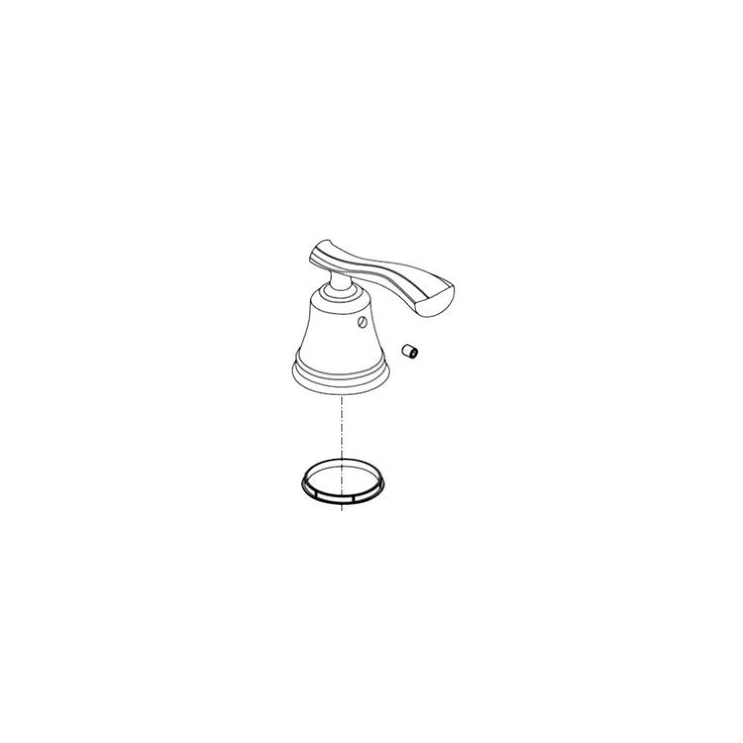 Delta RP71240SS Delta RP71240SS Sentiment Metal Lever Handle Set, Stainless
