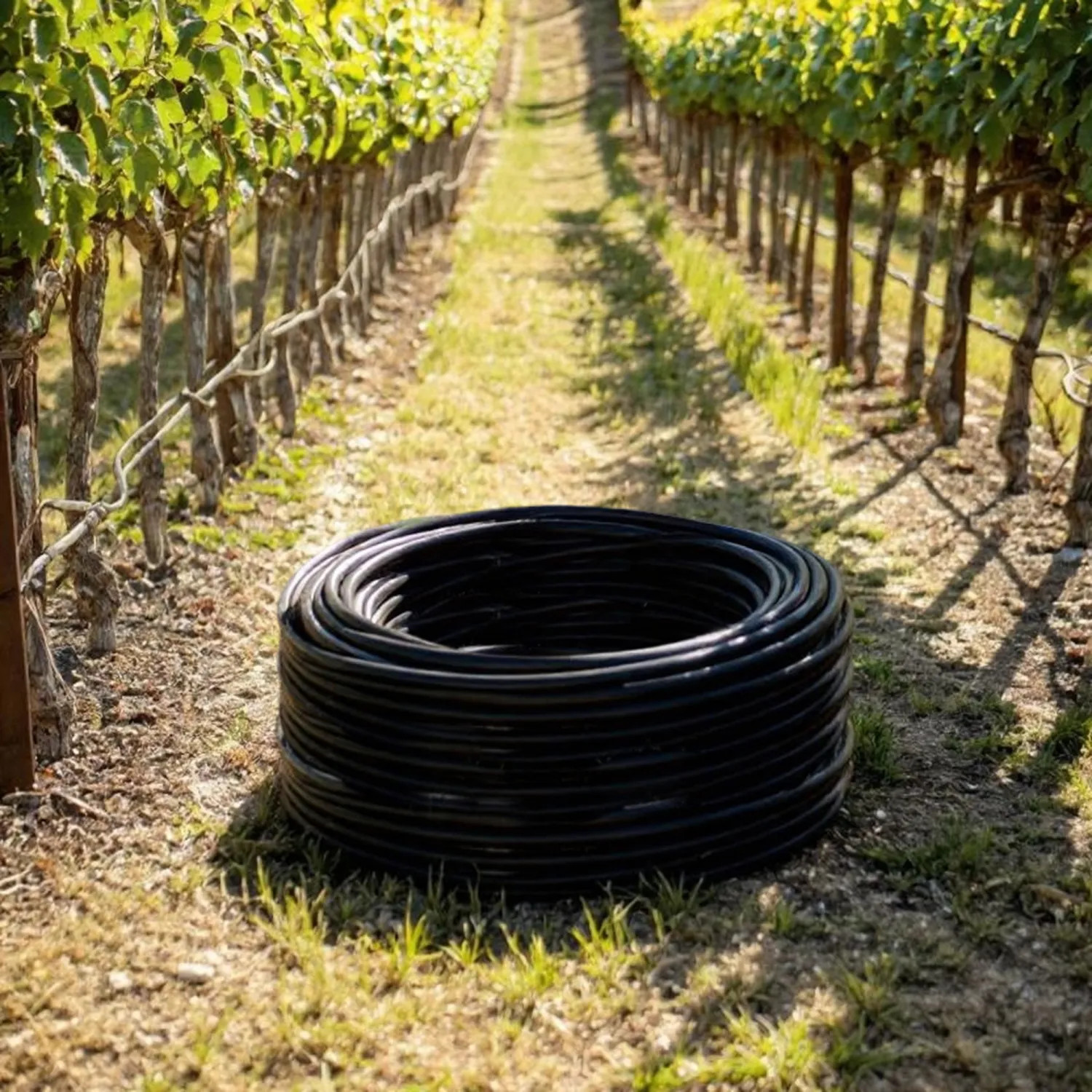 Rainbird A5163510M060 Rain Bird A5 PC 16mm Irrigation Drip Tubing for Agriculture, 35mil Wall, 1.06 GPH, 60cm Emitter Spacing, 1000' Coil - A5-1635-10-M060
