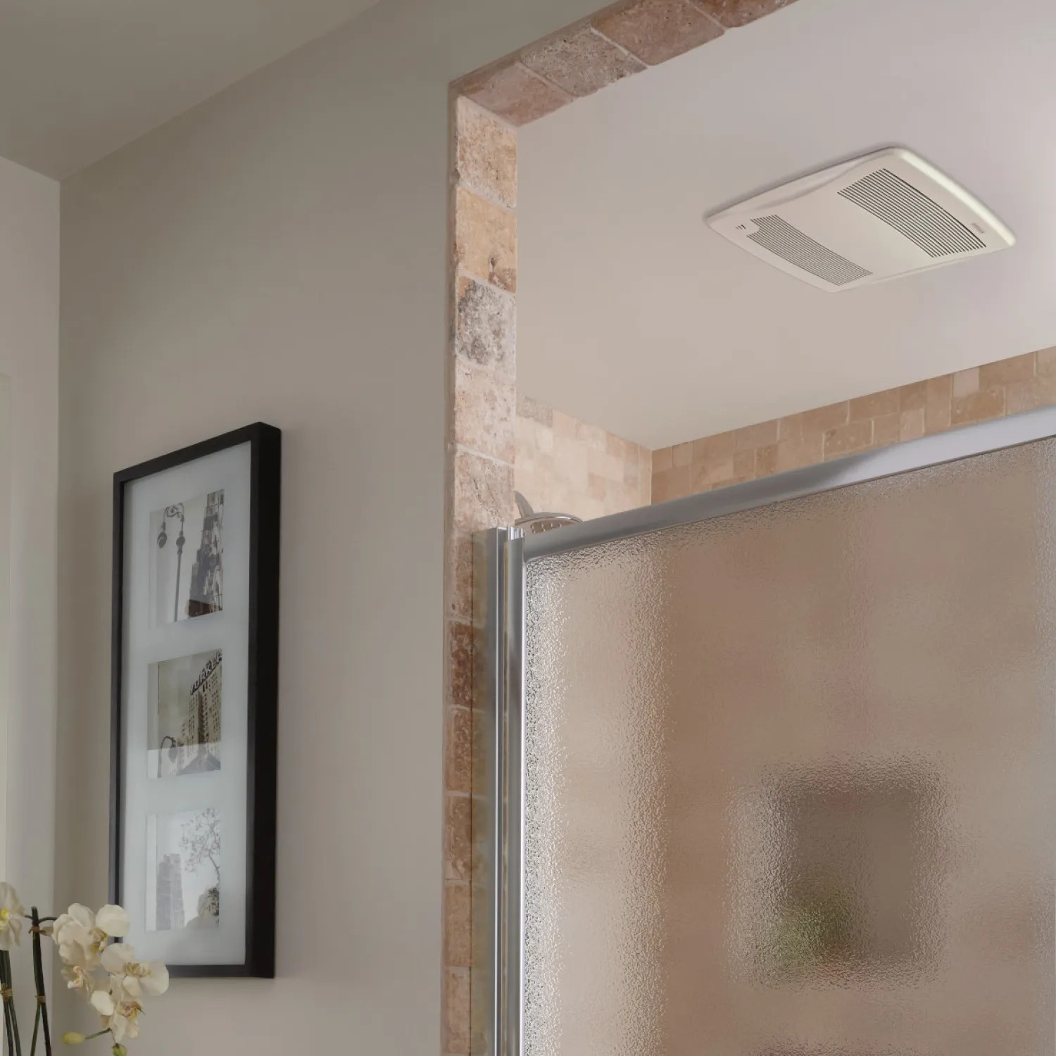 Broan ZB110H Broan-NuTone Ultra Green ZB Series Multi-Speed Ceiling Bathroom Humidity Sensing Exhaust Fan - ZB110H