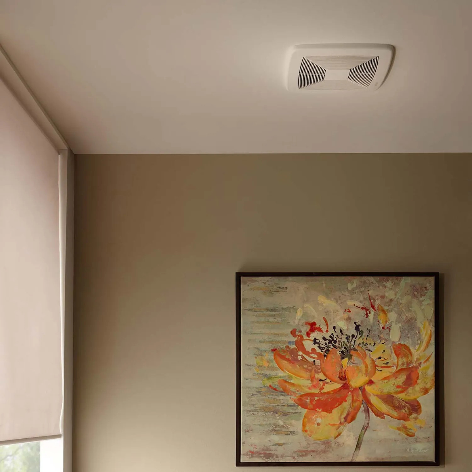Broan XB110 Broan-NuTone Ultra Green XB Series Ceiling Bathroom Exhaust Fan, 110 CFM - XB110