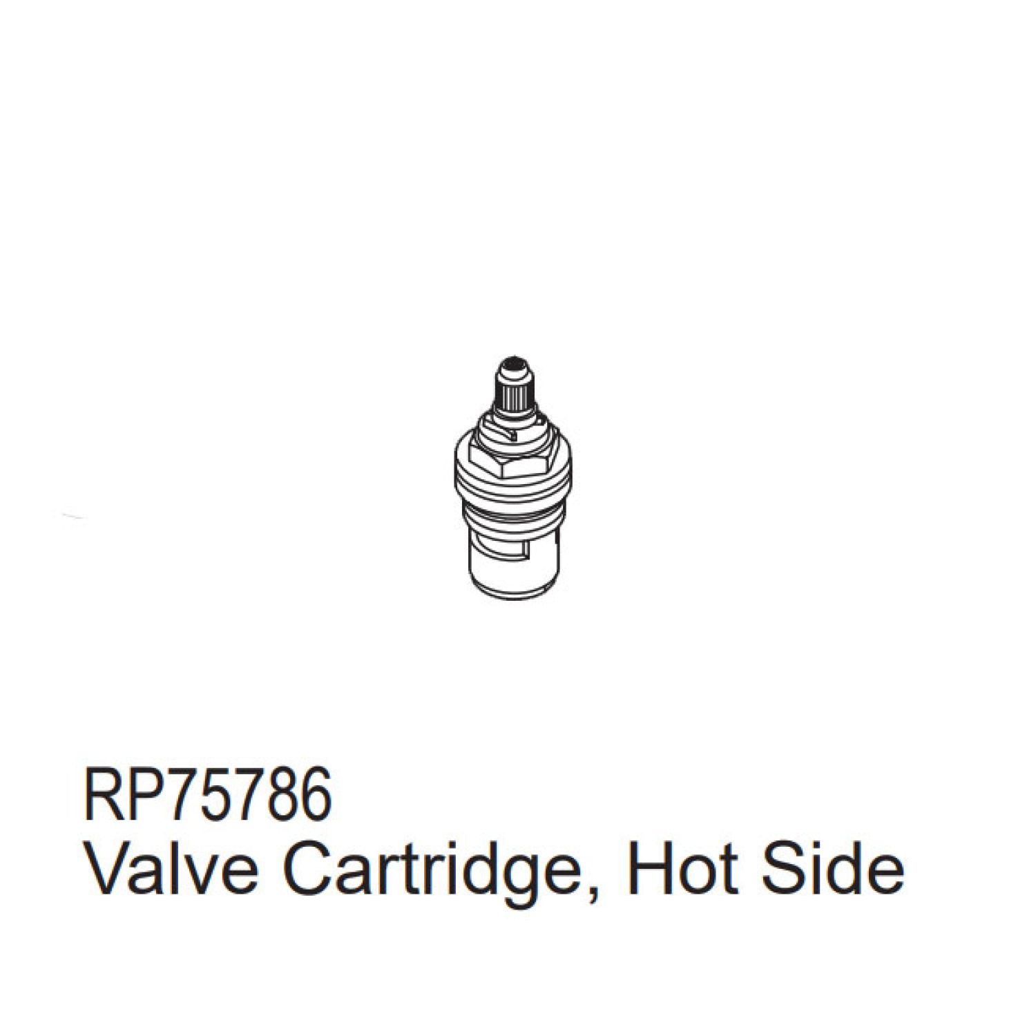 Brizo RP75786 Brizo RP75786 Valve Cartridge