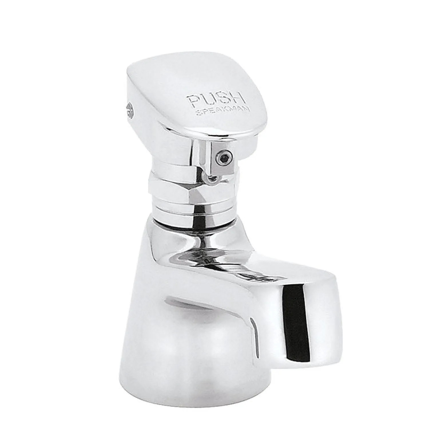 Speakman S-4123 Speakman S-4123 Easy-Push Chrome Metering Faucet