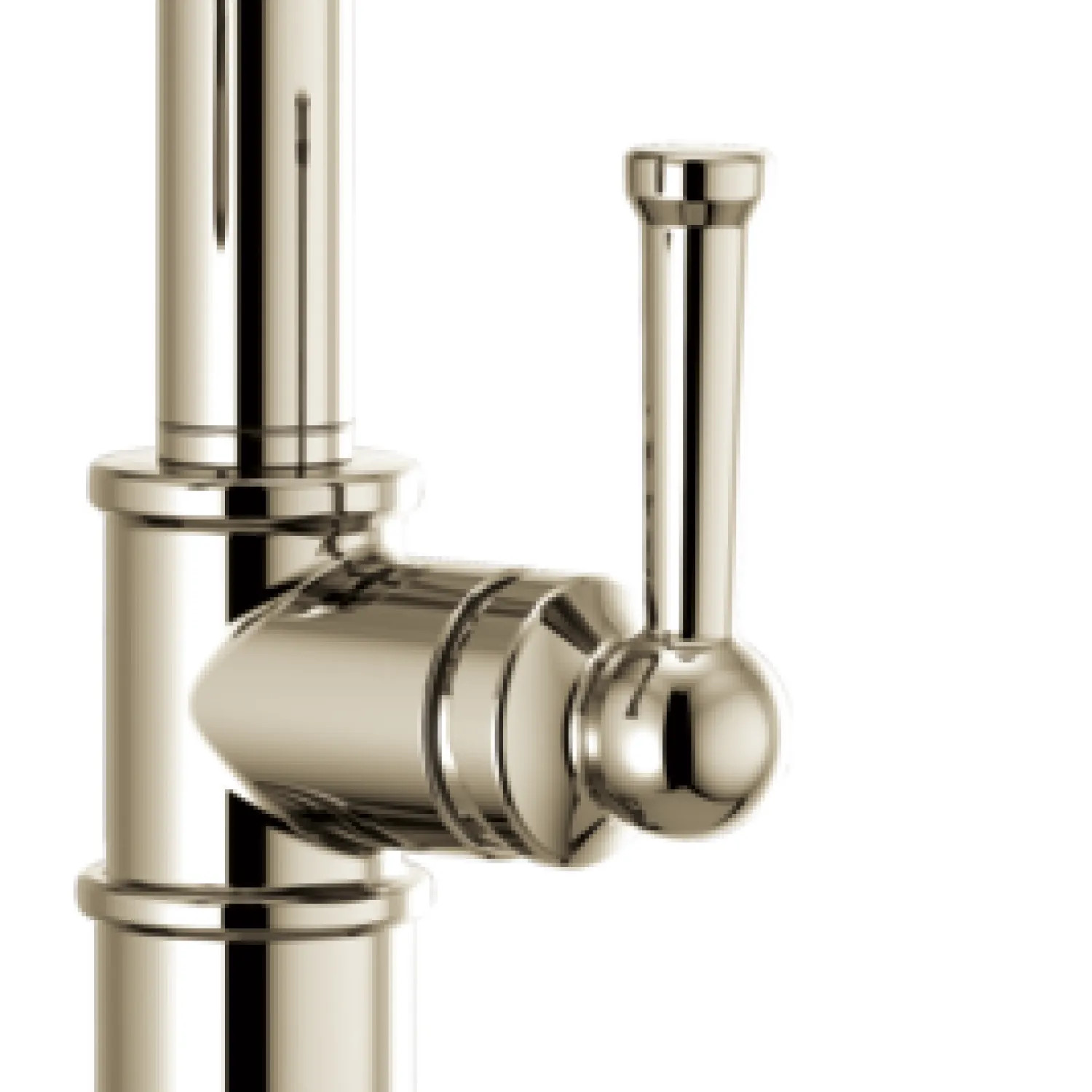 Brizo RP77550PN Brizo Artesso Lever Handle Kit for SmartTouch Pull-Down Kitchen and Prep Faucet, Brilliance Polished Nickel - RP77550PN