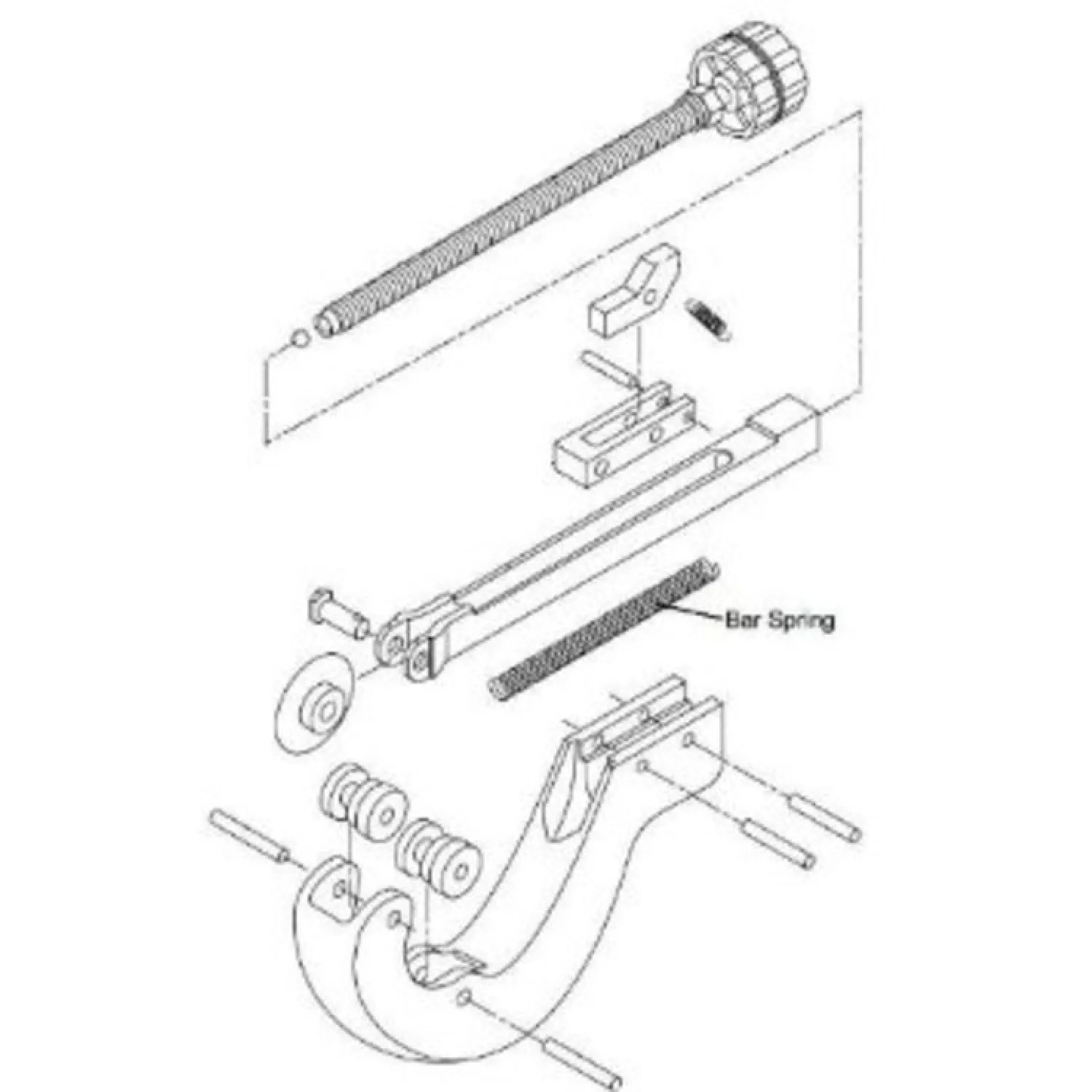 Reed TC3QLS Reed Manufacturing TC3QLS Long Spring For Tc3-4-5-6Q