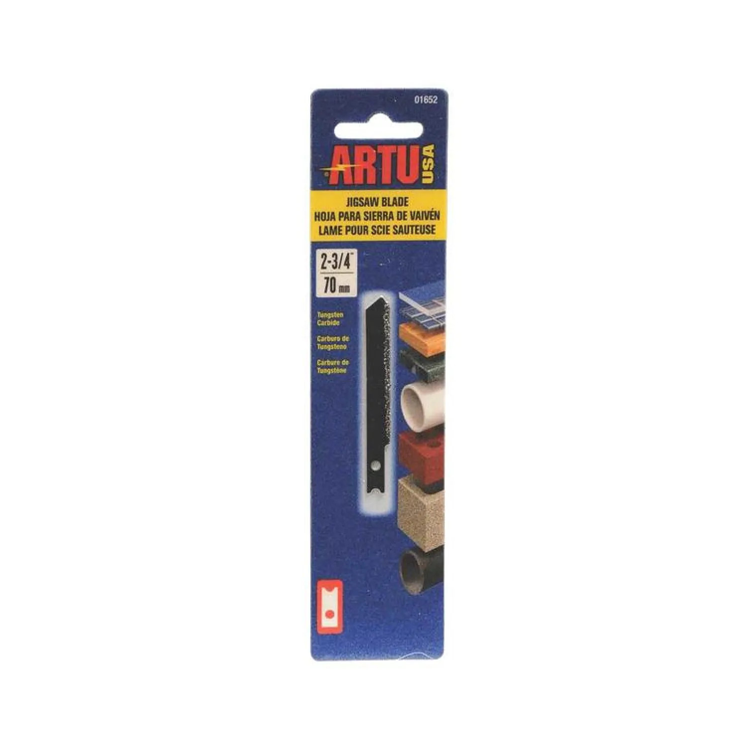 Artu 1652 Artu 01652 Jig Saw Blade, 3 in L
