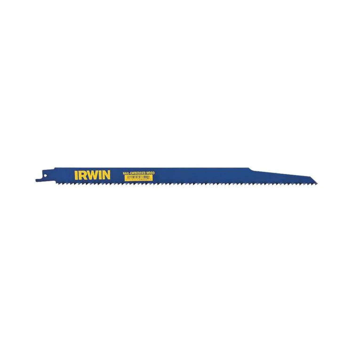 Irwin 372156P5 Irwin 372156P5 Bi-Metal Linear Edge Reciprocating Saw Blade, 12 in L x 3/4 in W x 0.05 in T