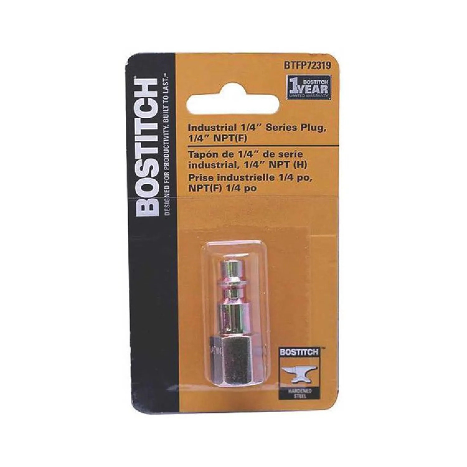 Stanley BTFP72319 Stanley-Bostitch BTFP72319 Air Compressor Hose Fittings Plug - Female, NPT 1/4 In