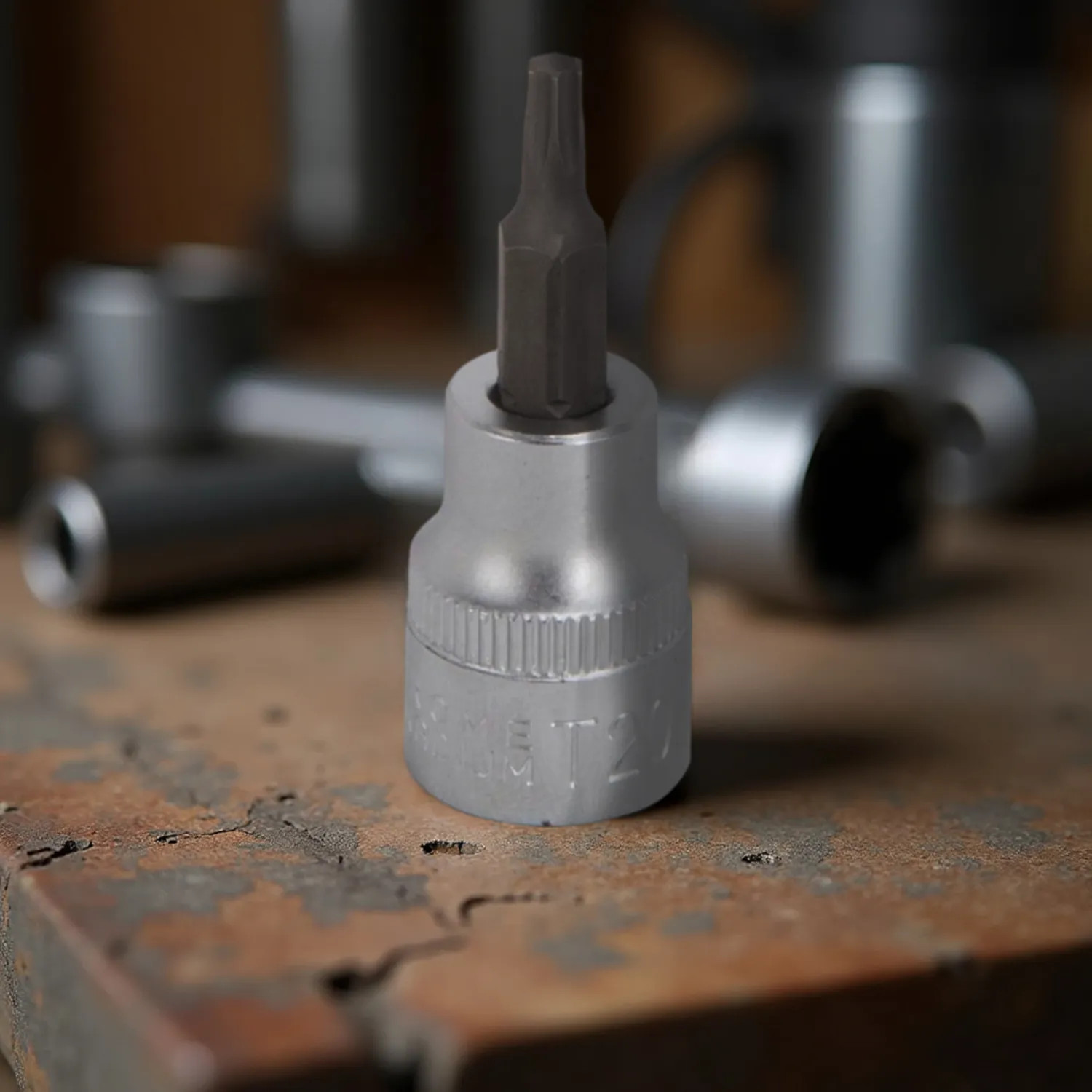 Vulcan 3505002820 Vulcan T20 Fractional Star Bit Socket with 3/8