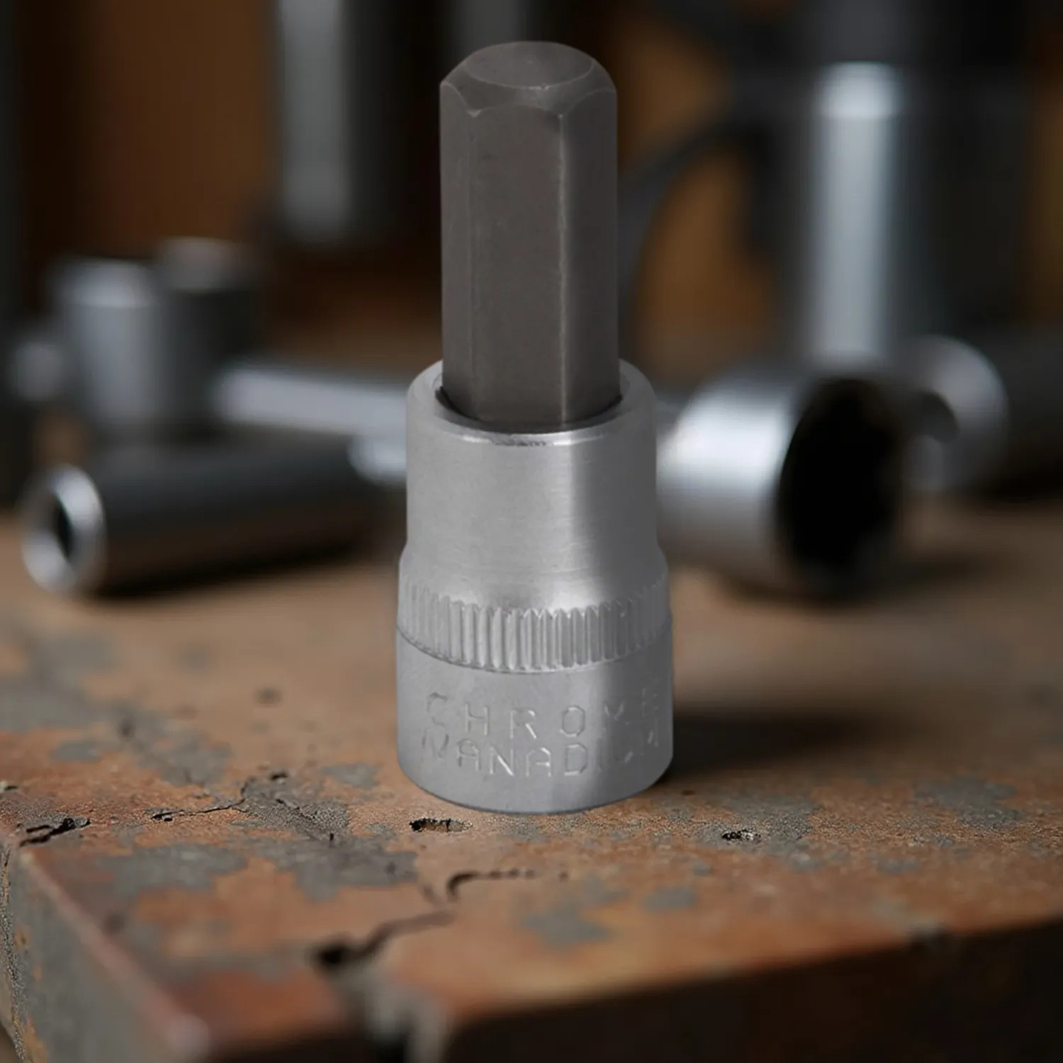 Vulcan 3506009022 Vulcan 10mm Hex Bit Socket with 3/8