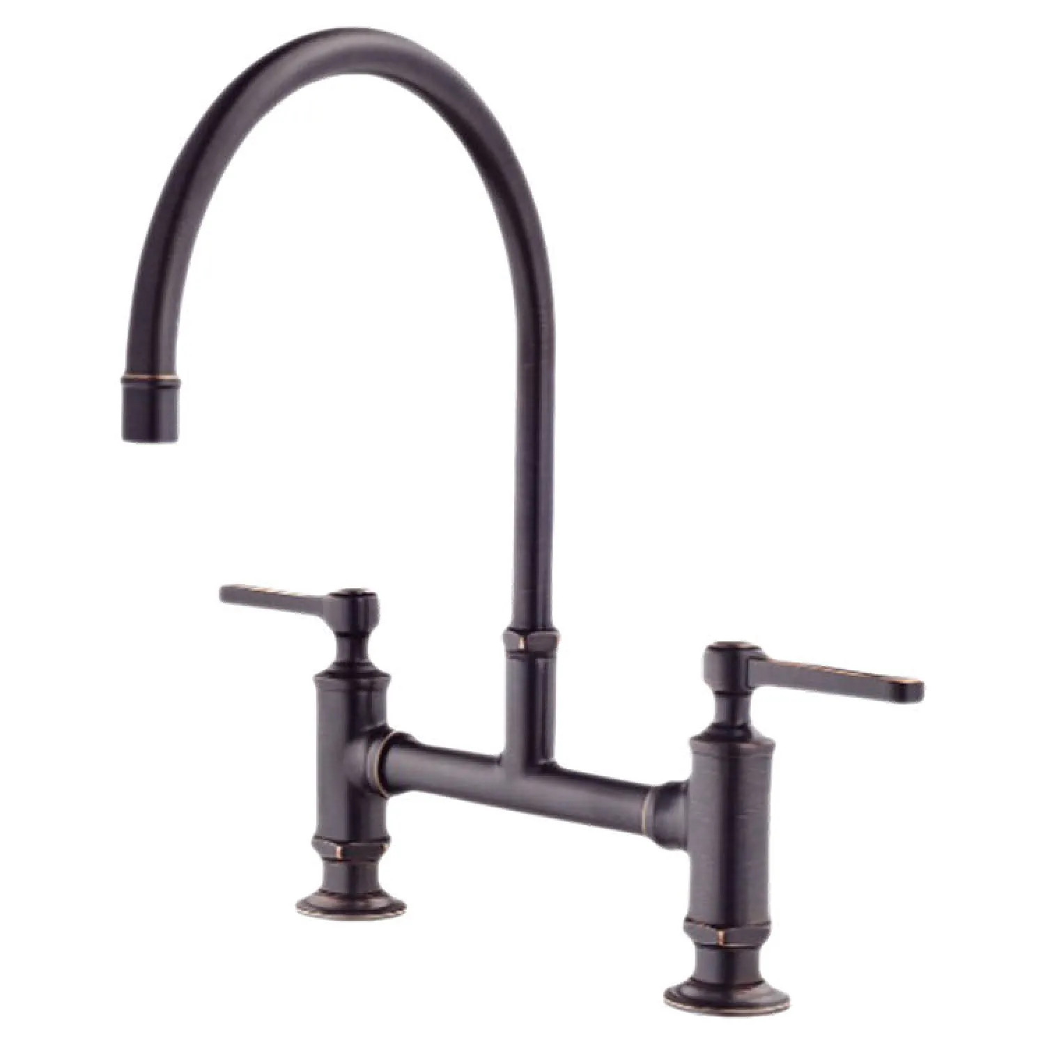 Pfister GT31-TDY Pfister Port Haven Two Handle Bridge Kitchen Faucet, Tuscan Bronze - GT31TDY
