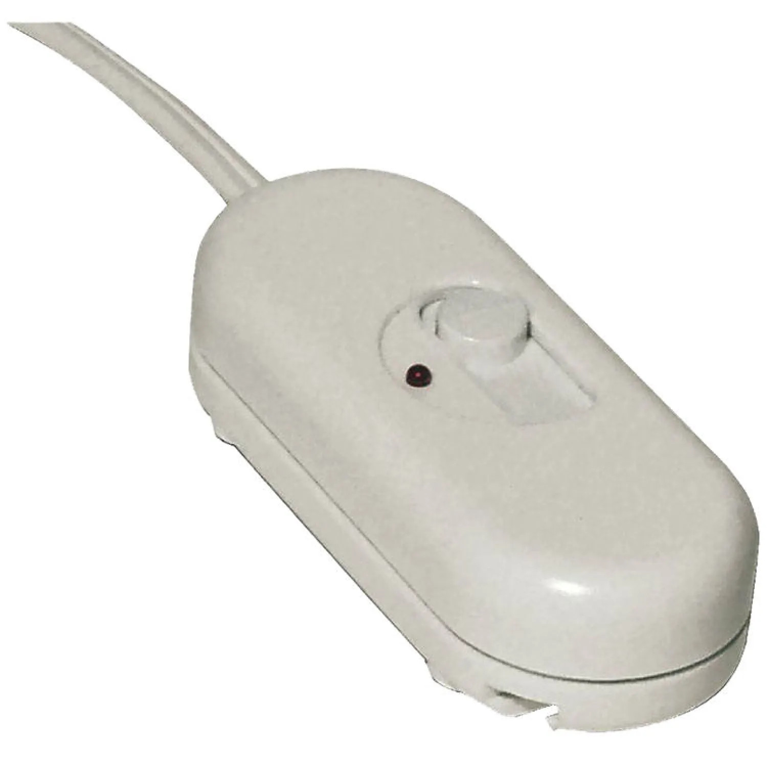 Amerelle 4010W American Tack 4010W Incand/Halogen Dimmer, PlugIn, Full Range, Slide Control, White