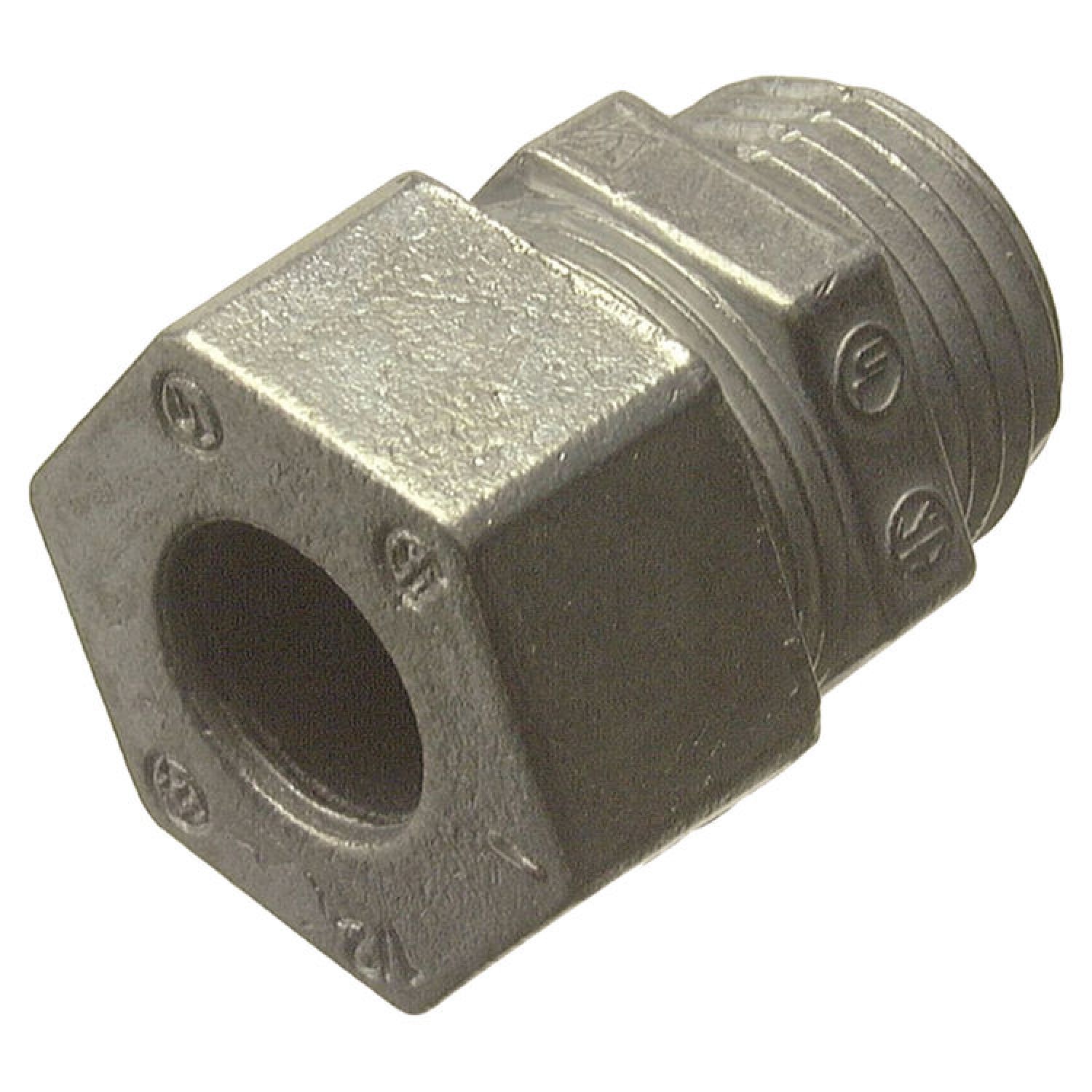 Halex 21692 Halex 21692 Strain Relief Cord Connector, 1/2 in EMT, Steel