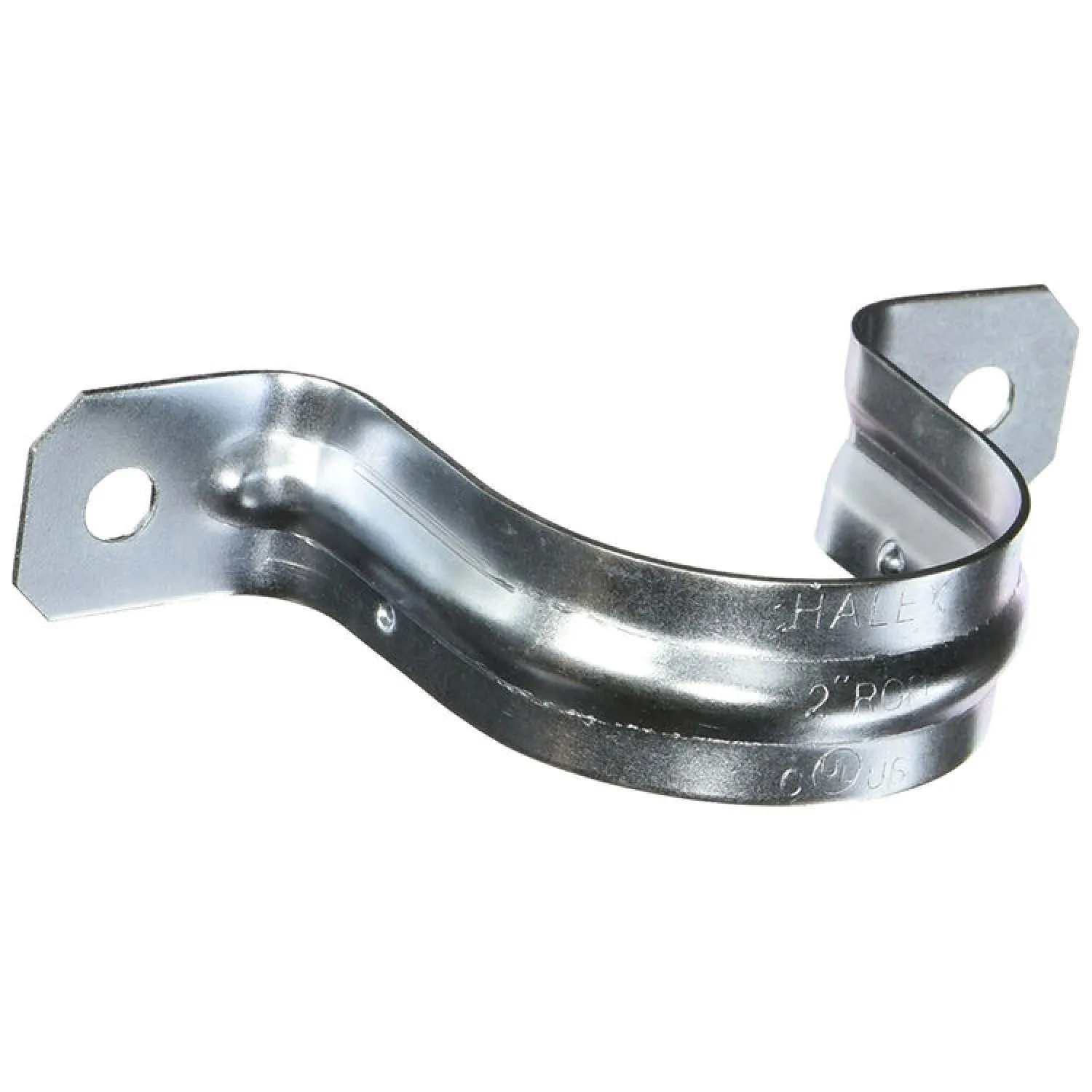 Halex 26126 Halex 26126 2-Hole Conduit Strap, 2 in, Steel