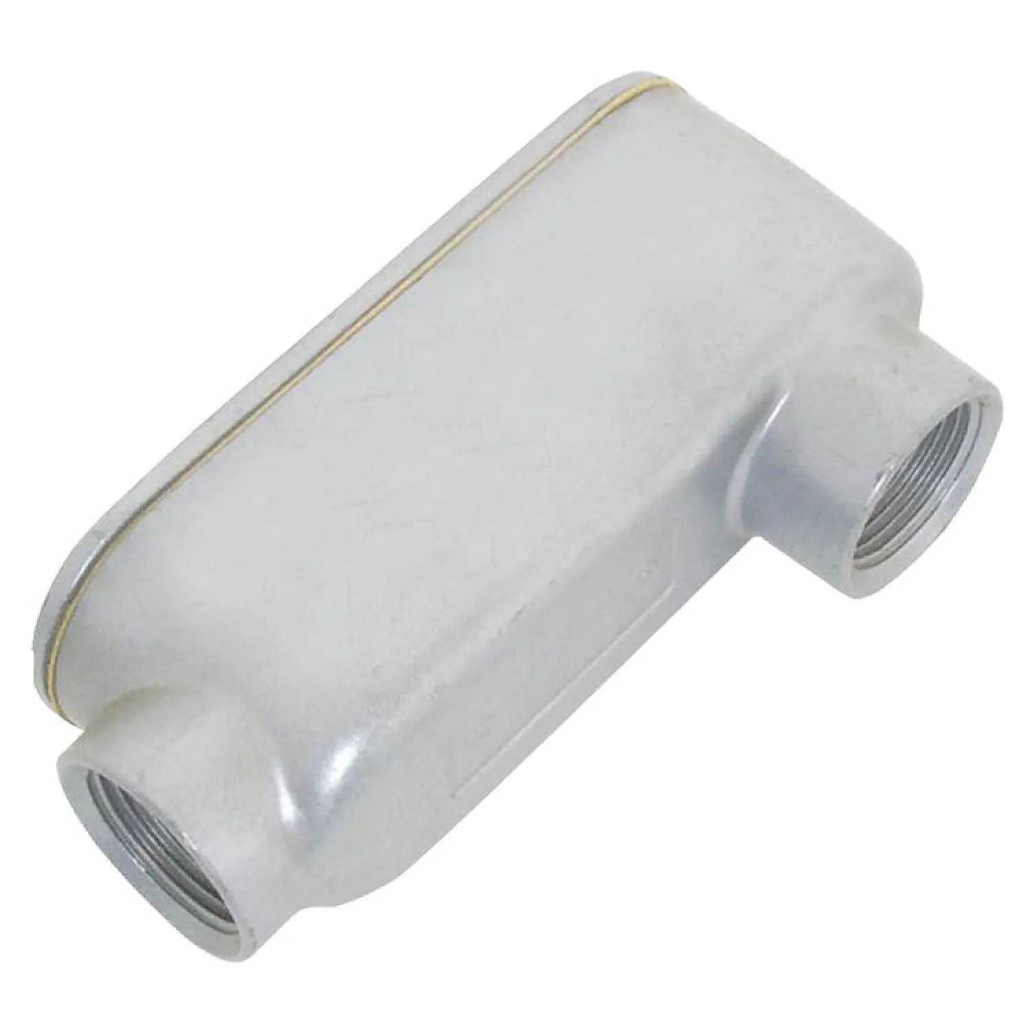 Halex 58607 Halex 58607 Rigid Threaded Conduit Body with Cover and Gasket, 3/4 in, LB, Aluminum