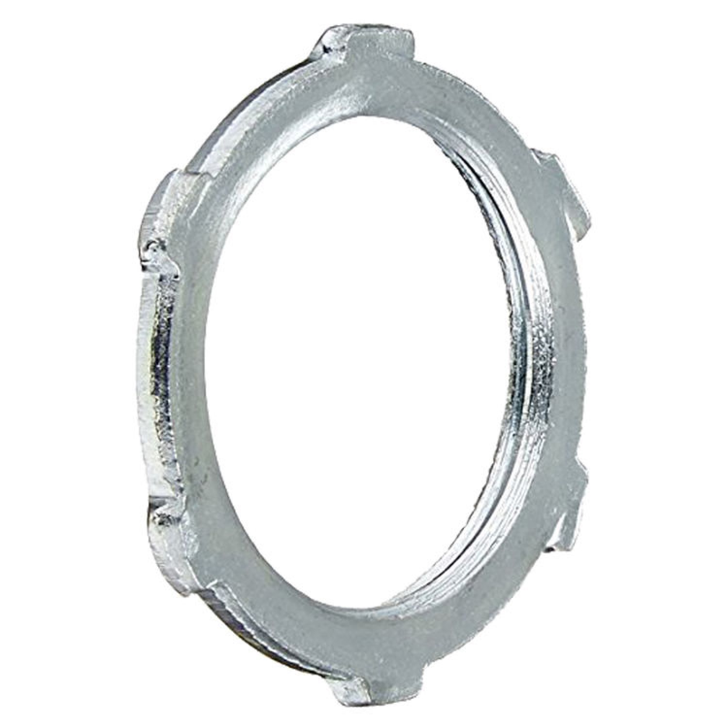 Halex 61910B Halex 61910B Rigid IMC Conduit Locknut, 1 in, Steel, Zinc Plated