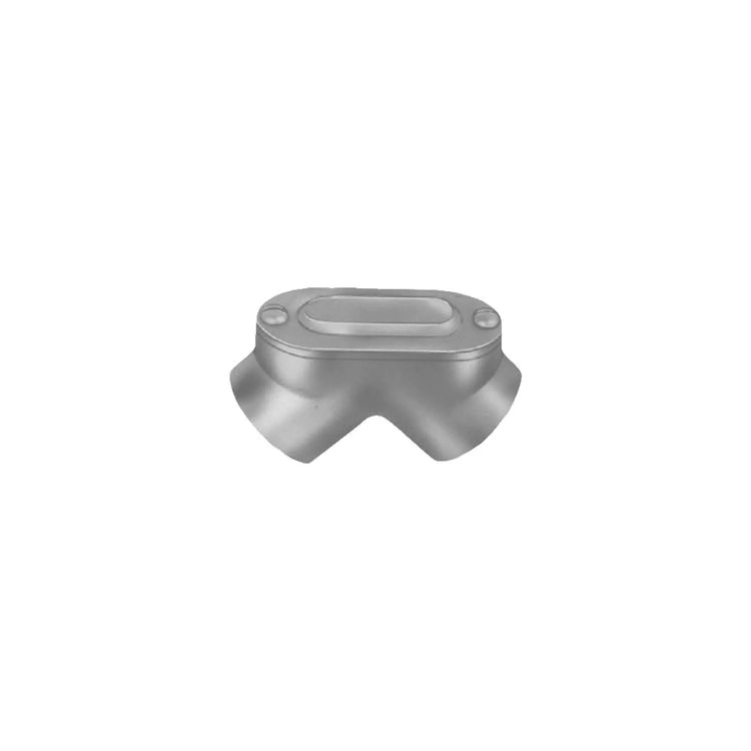 Halex 94105 Halex 94105 Pull Conduit Elbow with Neoprene Gasket, 90 deg, 1/2 in Rigid, Die Cast Zinc