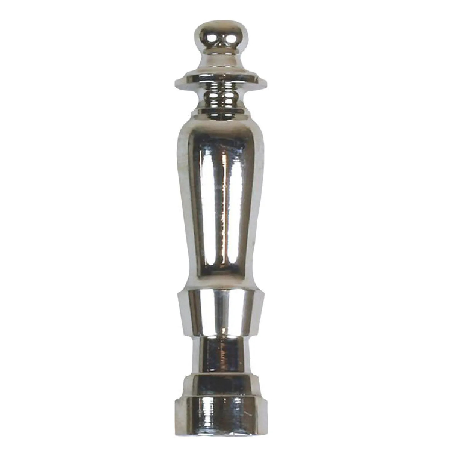 Jandorf 60101 Jandorf 60101 Spindle Finial, 1/4-27, 2 in L, Nickel