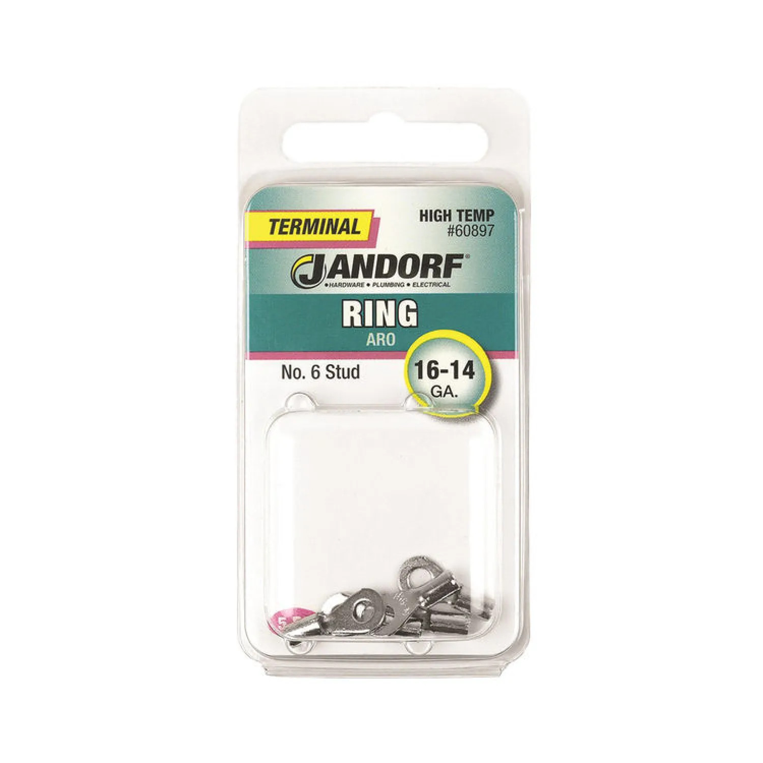 Jandorf 60897 Jandorf 60897 High Temperature Ring Terminal, 16 - 14 AWG