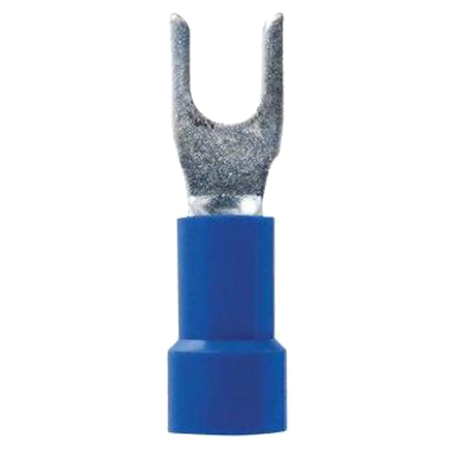 Jandorf 60918 Jandorf 60918 Spade Terminal, 16 - 14 AWG, 600 V, Insulated, Tin Plated Copper, Blue