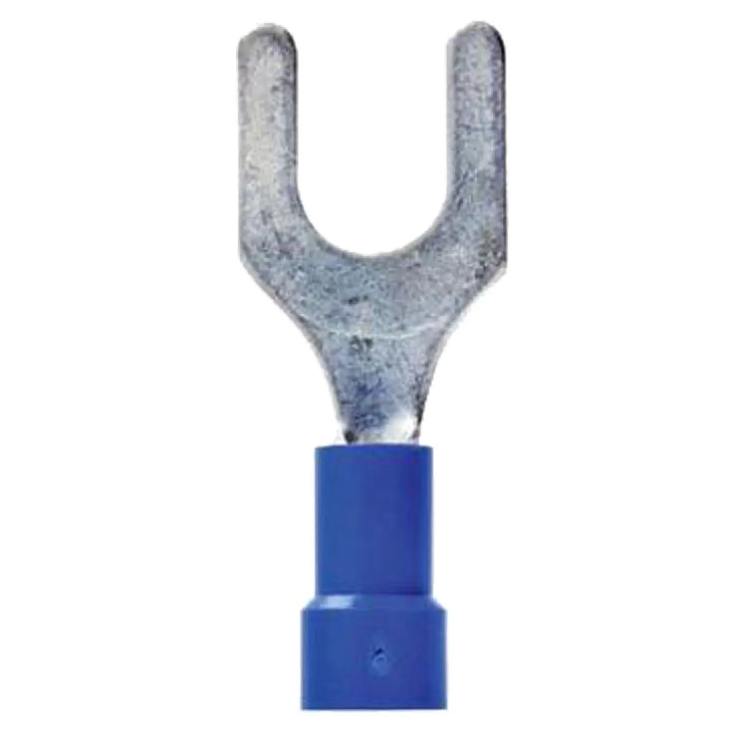Jandorf 60923 Jandorf 60923 Spade Terminal, 16 - 14 AWG, 600 V, Insulated, Tin Plated Copper, Blue