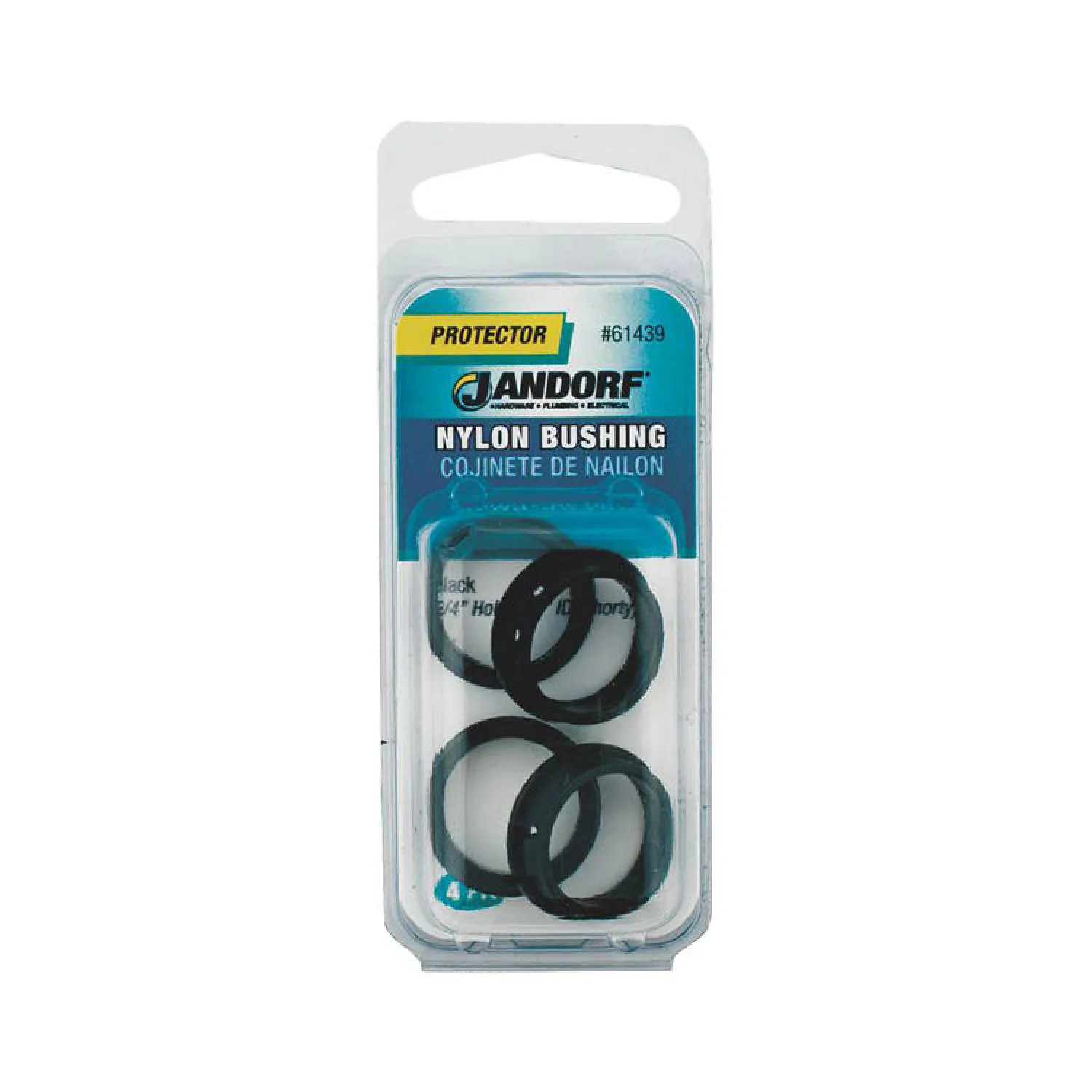 Jandorf 61439 Jandorf 61439 Insulated Conduit Bushing, 3/4 X 5/8 in, Nylon