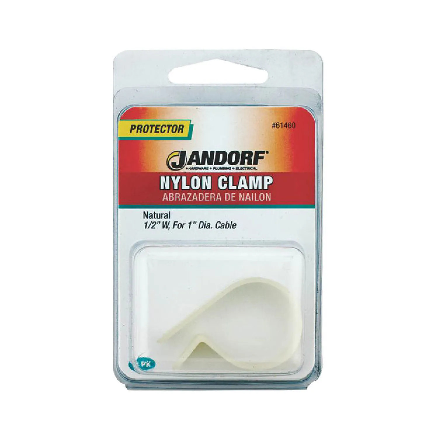 Jandorf 61460 Jandorf 61460 Cable Clamp, Nylon, Natural