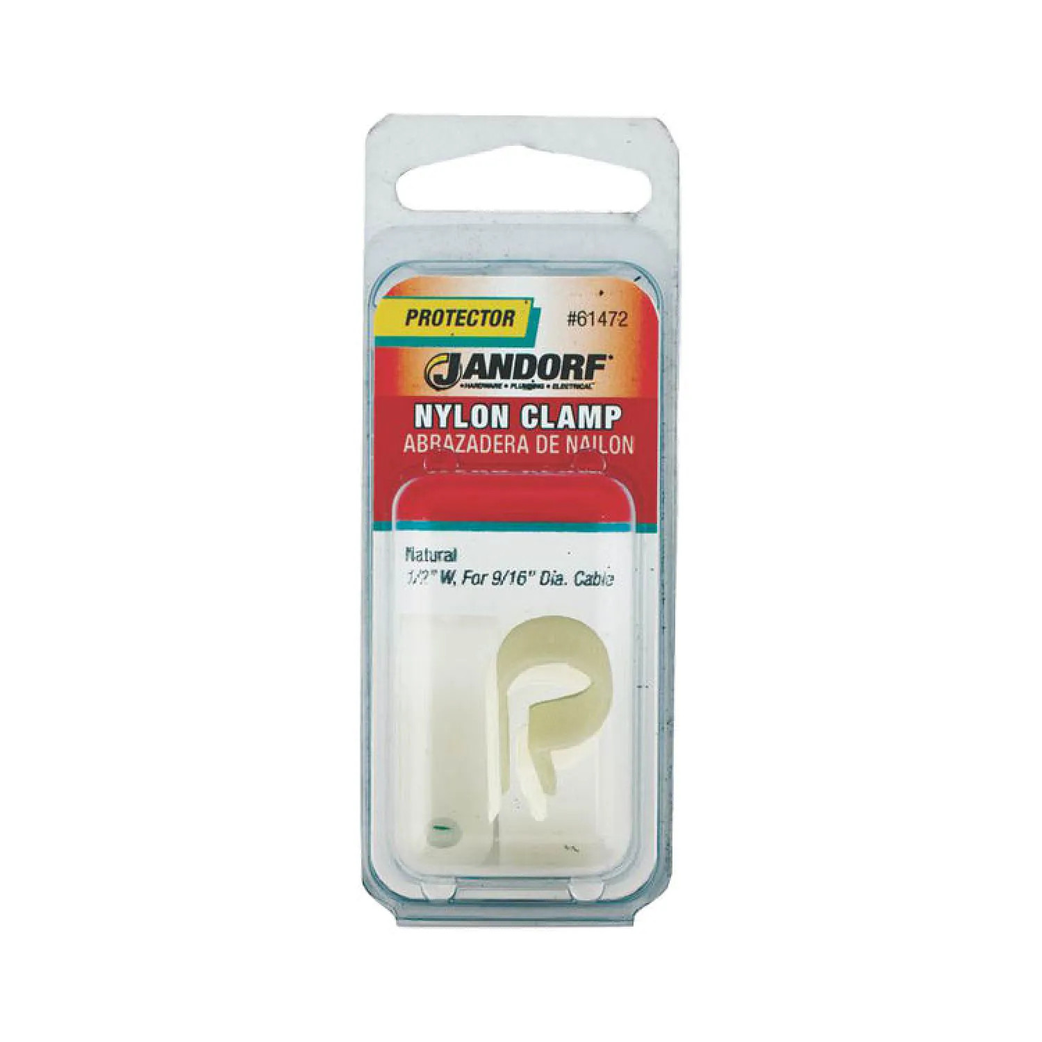 Jandorf 61472 Jandorf 61472 Cable Clamp, Nylon, Natural