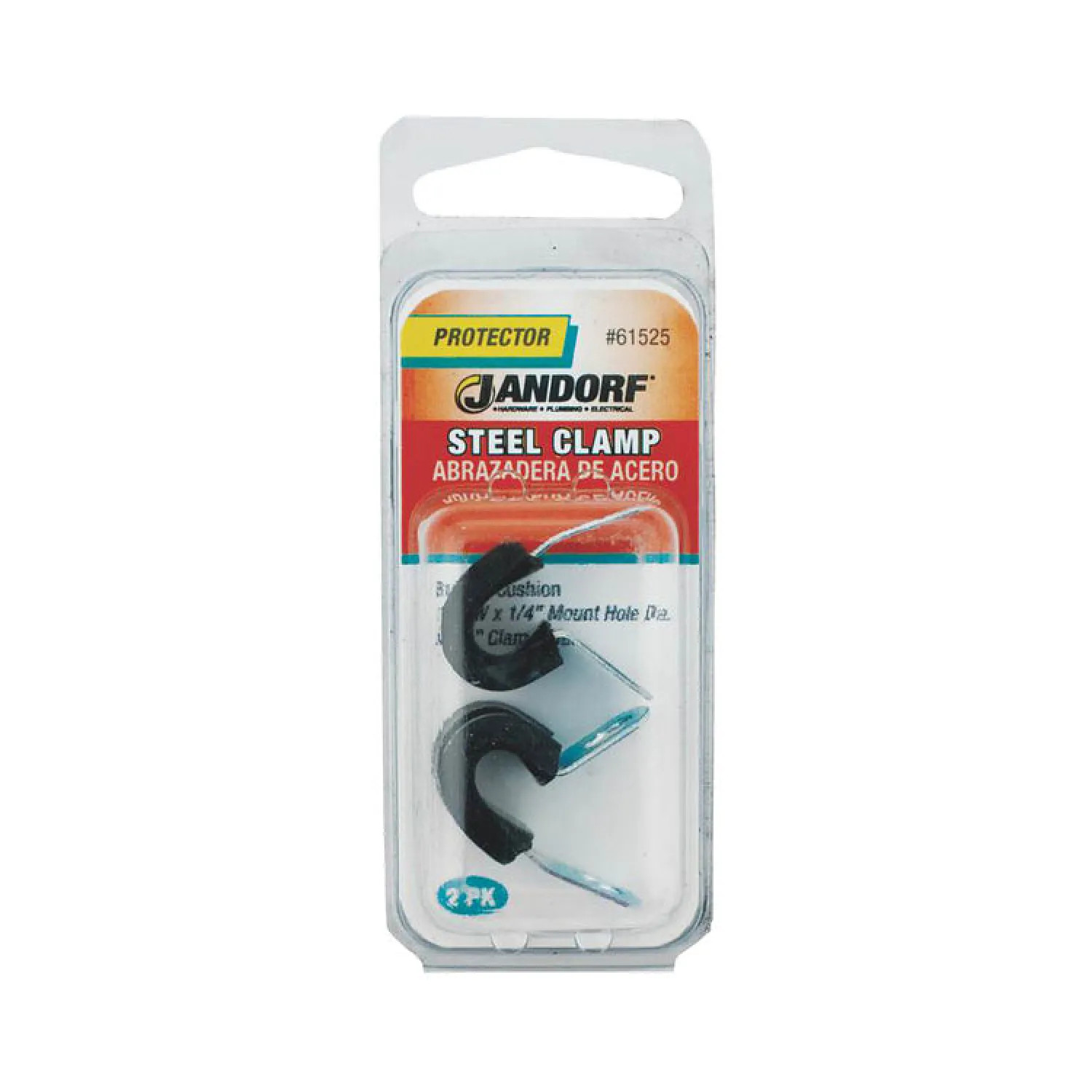Jandorf 61525 Jandorf 61525 Cushion Clamp, Steel, Black