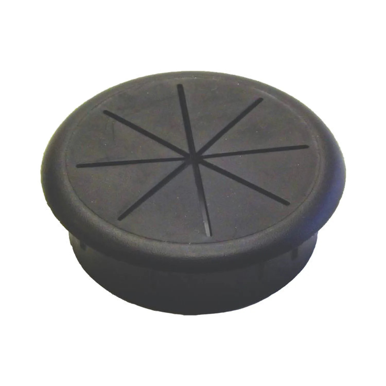 Jandorf 61609 Jandorf 61609 Desk Grommet, Plastic, Black